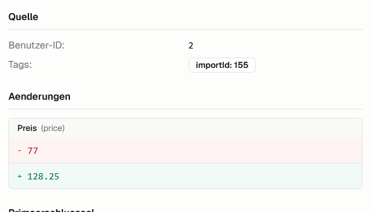 echtzeitsuche nach ID